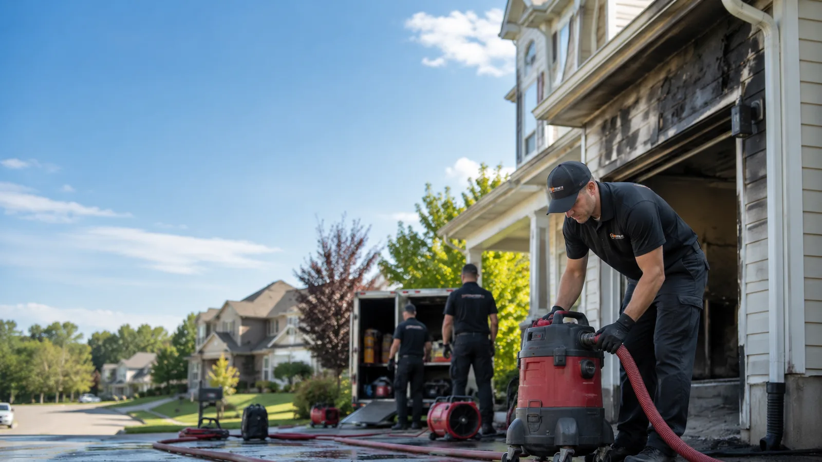Fire And Smoke Damage Restoration in Denton, NC near me